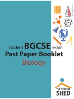 BGCSE Biology Past Paper 2002 - Amazon Web Services