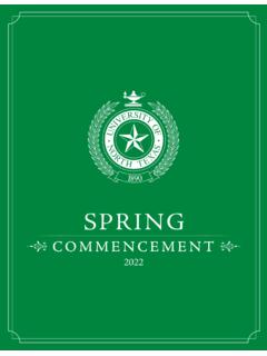 SPRING - University of North Texas